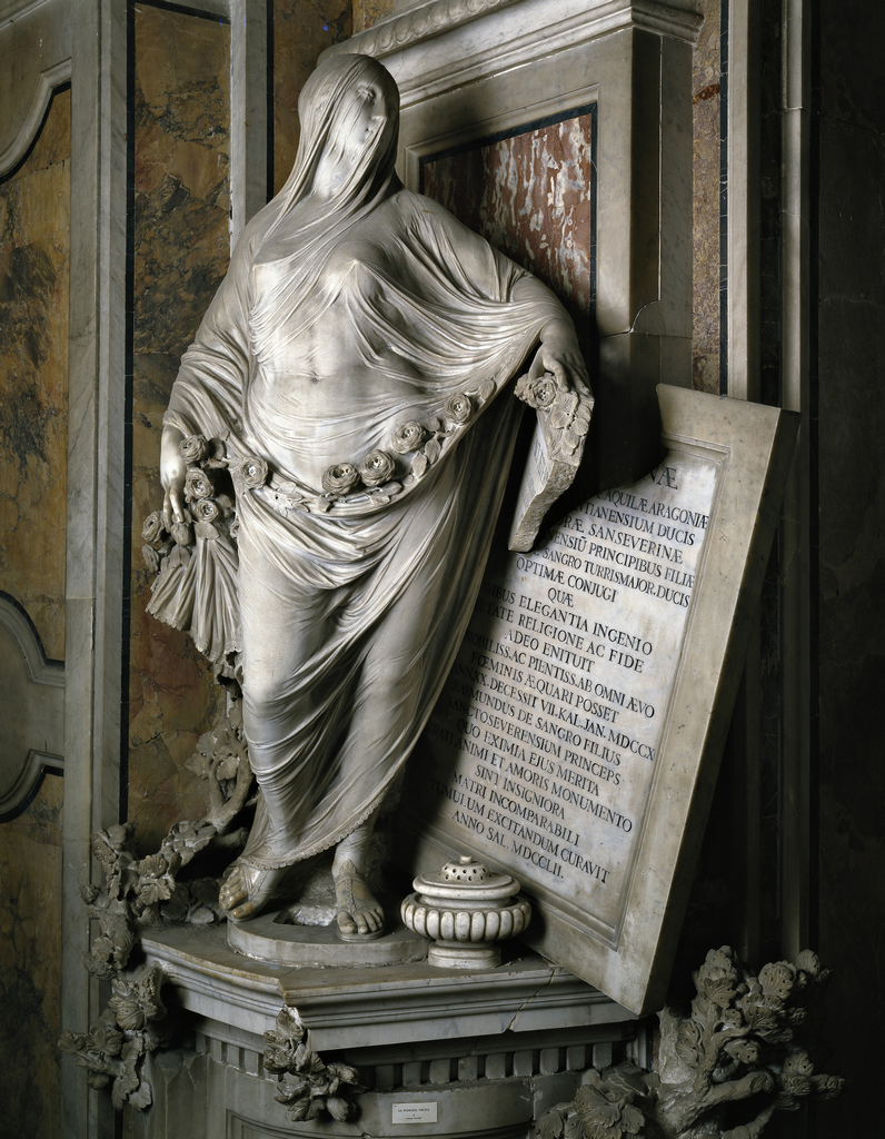 "Modesty," 1751 Marble, Cappella Sansevero, Napoli