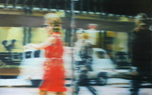 Red Dress, 2007 Oil On Canvas